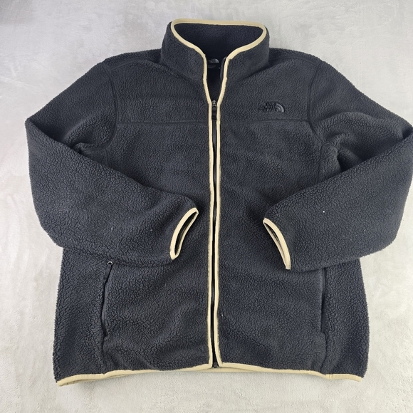 The North Face Navy Black Full-Zip Pullover Fleece Jacket Men’s (XL) Outdoors - Picture 1 of 7